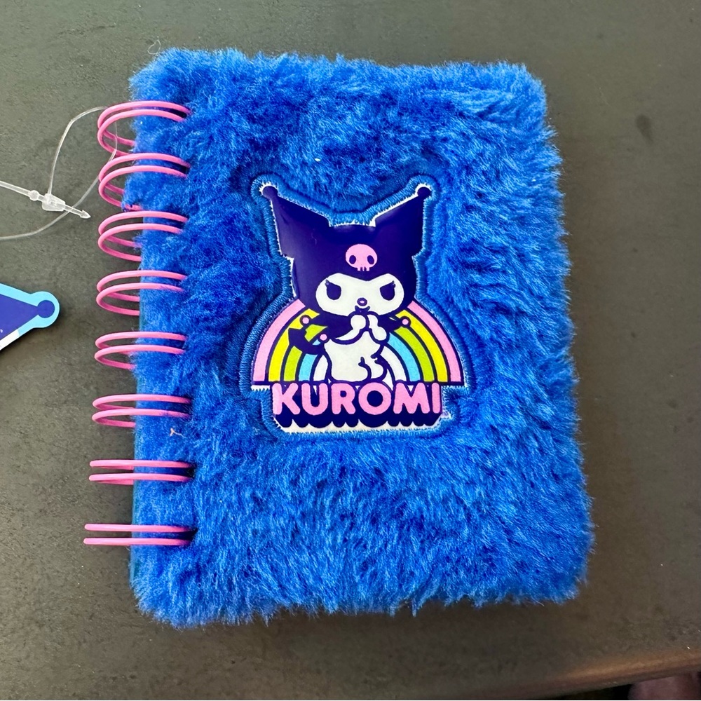 Kuromi Mini Fuzzy Journal